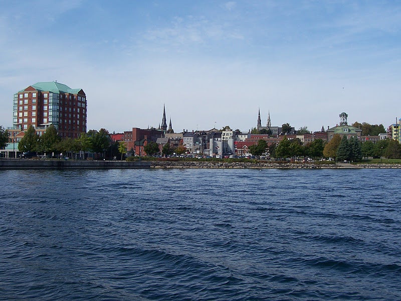 Brockville from the water
